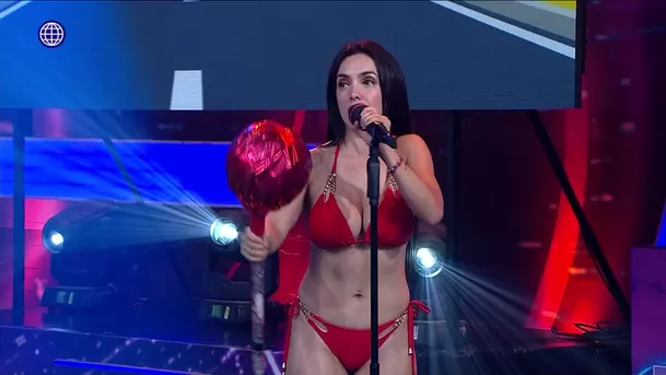 Said Palao atacó a Rosángela Espinoza y Mathías Brivio la defendió / AméricaTV Said Palao atacó a Rosángela Espinoza y Mathías Brivio la defendió / AméricaTV