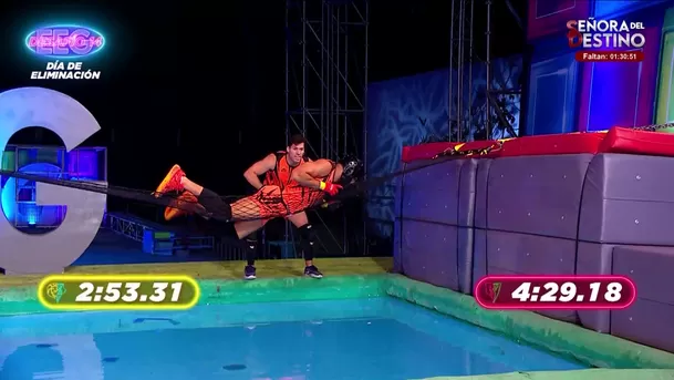 Said Palao estuvo a punto de caer al agua y Patricio corrió a auxiliarlo / AméricaTV