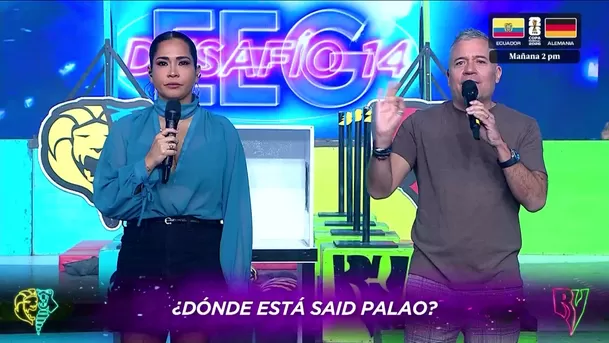 Said Palao cometió grave falta en Esto es Guerra / AméricaTV