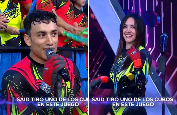 Said Palao dudó de la lesión de Rosangela Espinoza/Foto: América TV Said Palao dudó de la lesión de Rosangela Espinoza/Foto: América TV