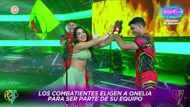 Said Palao dio la bienvenida a Onelia Molina en los combatientes / AméricaTV