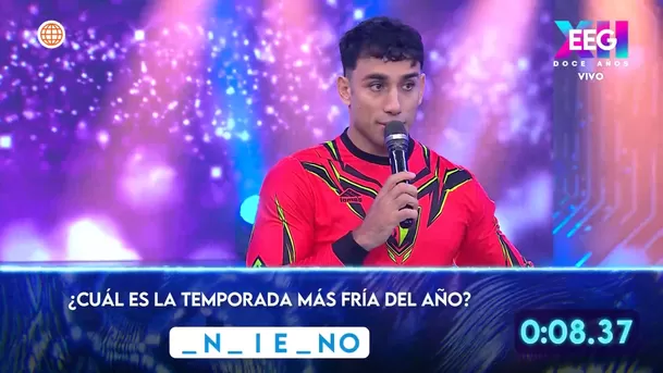 Said Palao logró descontar puntos a los guerreros. Fuente: AméricaTV Said Palao logró descontar puntos a los guerreros. Fuente: AméricaTV