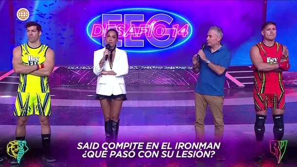 Said Palao encaró a Mathías Brivio por cuestionar su lesión /AméricaTV