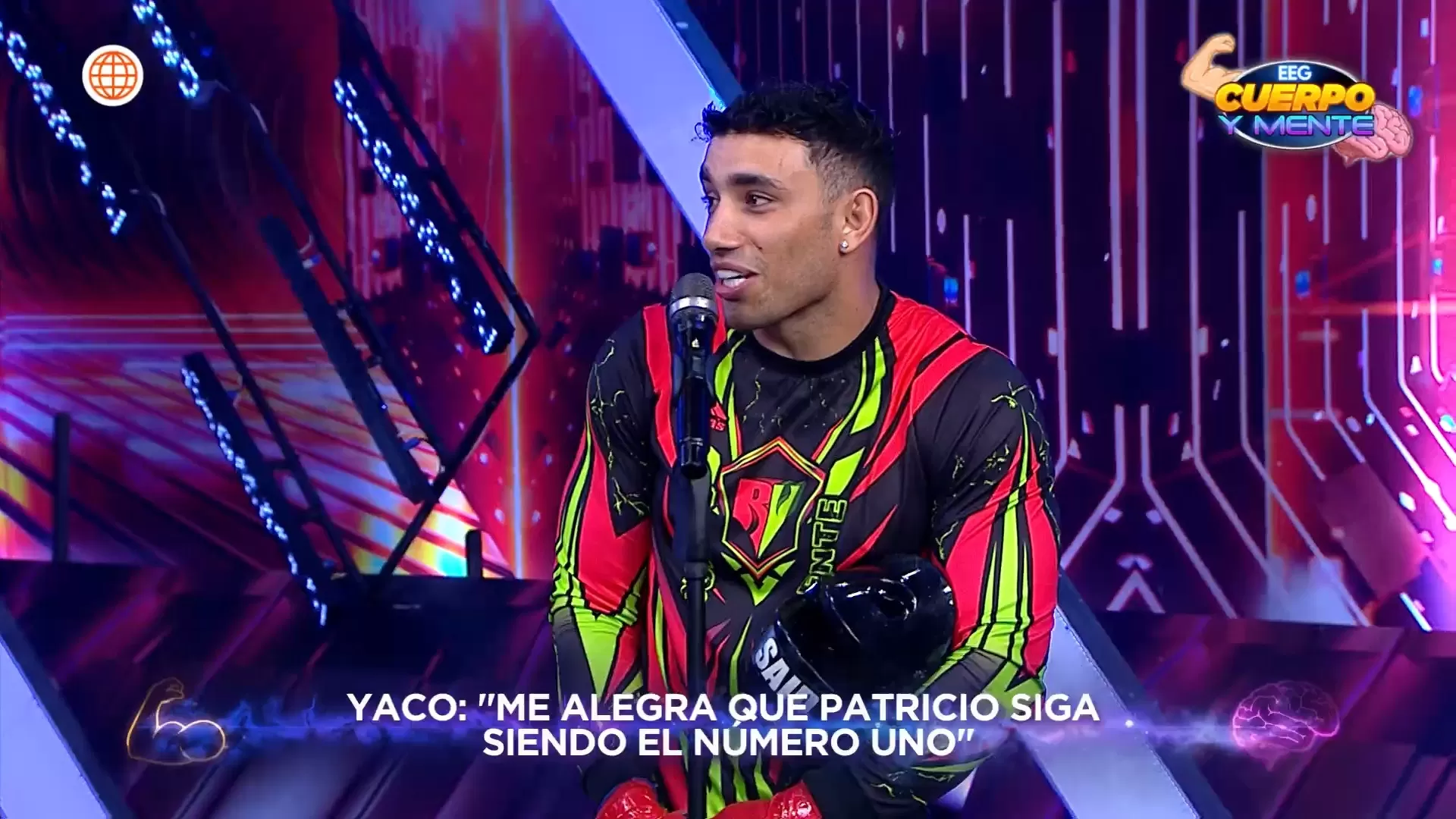 Yaco intentó minimizar a Said Palao, pero el combatiente se defendió. Fuente: AméricaTV