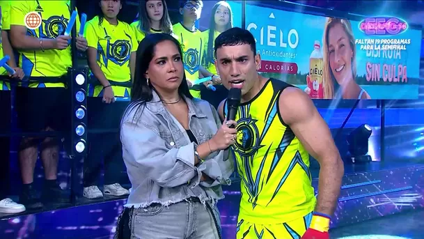 Said Palao enfureció por codazo de Pancho Rodríguez en su rostro / AméricaTV Said Palao enfureció por codazo de Pancho Rodríguez en su rostro / AméricaTV