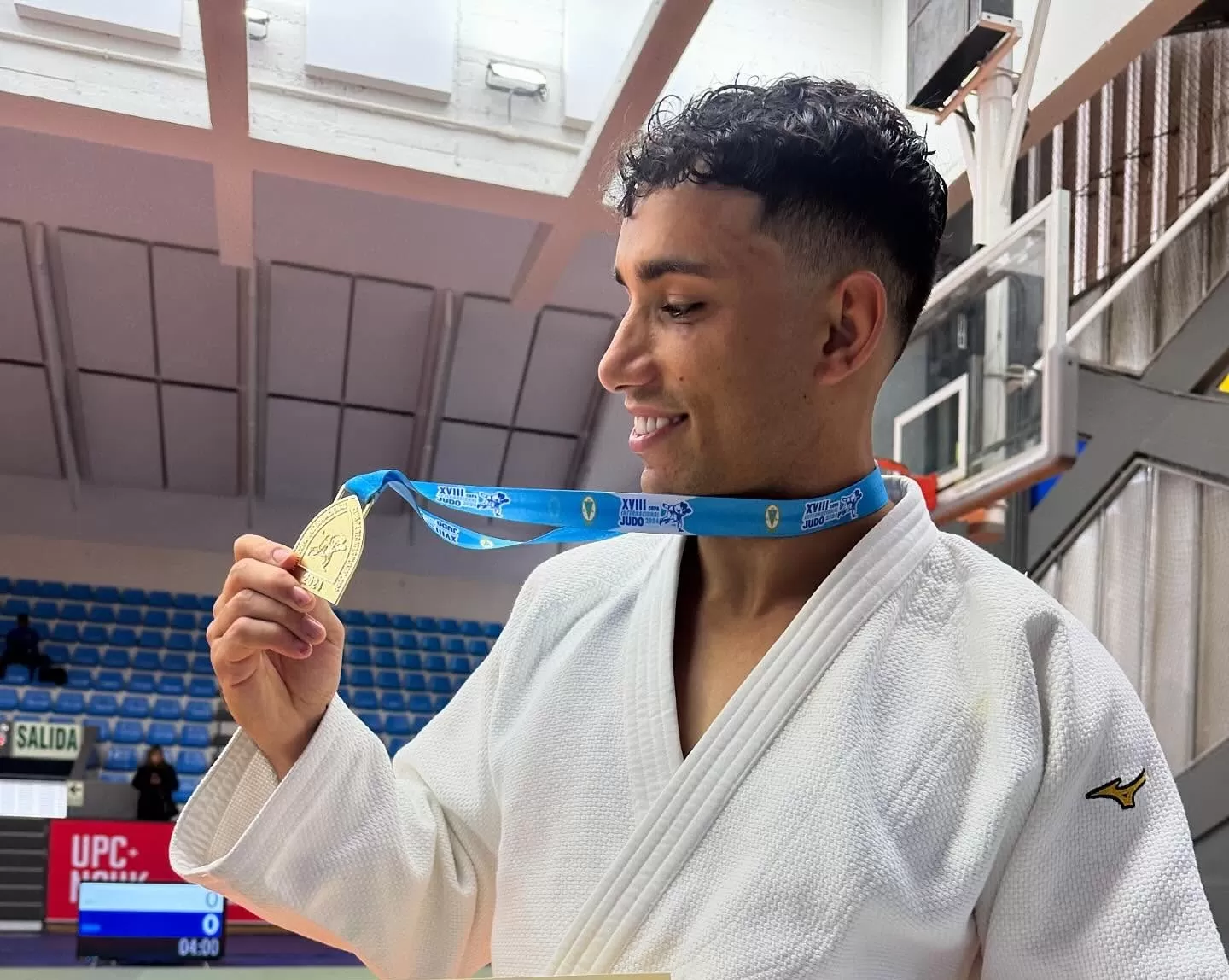 Said Palao ganó medalla de bronce en Torneo Nacional de judo/Foto: Instagram