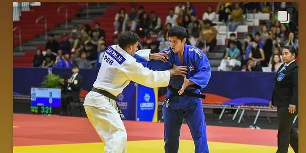 Said Palao obtuvo medalla de bronce en Campeonato Nacional de judo/Foto: Instagram