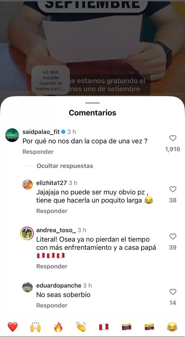 Said Palao explotó de orgullo por el pan con chicharrón y soltó una respuesta que incendió las redes 🌶️💬 Said Palao explotó de orgullo por el pan con chicharrón y soltó una respuesta que incendió las redes 🌶️💬