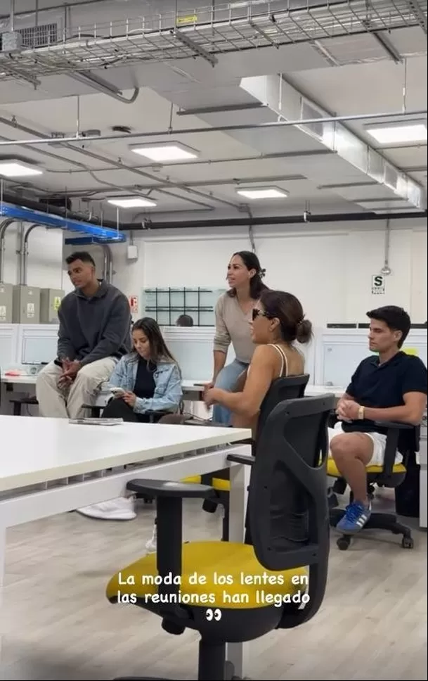 Said Palao echa al descubierto a Karen Dejo en plena reunión de EEG / IG: saidpalao_fit