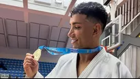 Said Palao ganó medalla de oro en competencia internacional de judo / Instagram