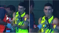 Said Palao grita al borde del llanto tras terrible lesión en vivo
