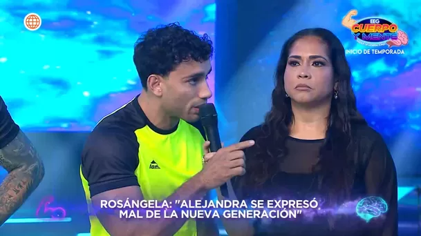 Said Palao hizo fuerte advertencia a Rosángela Espinoza por meterse con Alejandra Baigorria. Fuente: AméricaTV