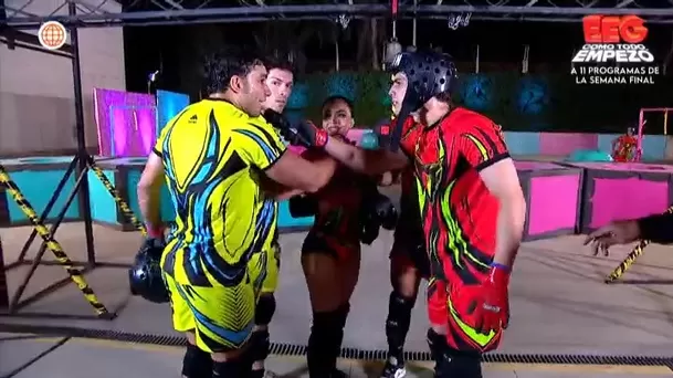 Said Palao se mostró temerario tras acusación de Kevin. Foto: América TV Said Palao se mostró temerario tras acusación de Kevin. Foto: América TV