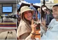 Said Palao llegó a África para encuentro con Alejandra Baigorria