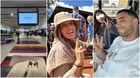 Said Palao llegó a África para encuentro con Alejandra Baigorria