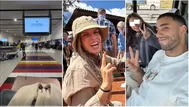 Said Palao llegó a África para encuentro con Alejandra Baigorria