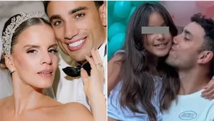 Caetana Palao y su abuelo Steve Palao causaron furor durante el matrimonio religioso de Alejandra Baigorria y Said Palao. Foto: Instagram