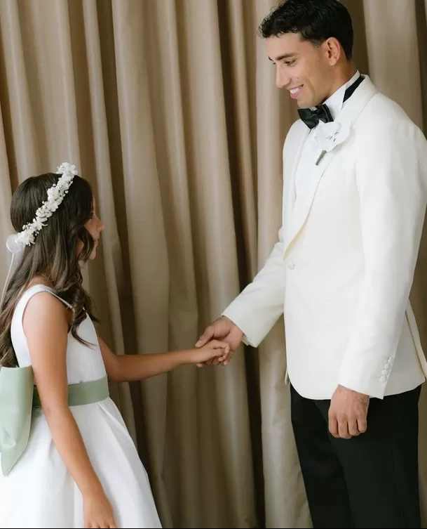 Caetana Palao y Said Palao. Foto: Instagram