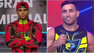 Said Palao reacciona al triunfo de Leandro en la semifinal de Esto es Guerra / AméricaTV/ IG: leandrolamaquina