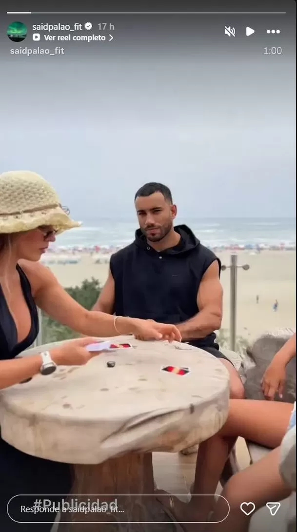 Video fue publicado únicamente en las redes sociales de Said Palao. Foto: Instagram