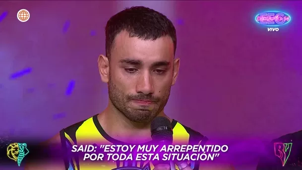 Said Palao pidió perdón a Alejandra Baigorria tras ampay / AméricaTV