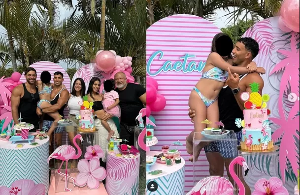 Said Palao llegó a Lima a celebrar con su hija Caetana sus 8 añitos en una linda fiesta familiar/Fotos: Instagram