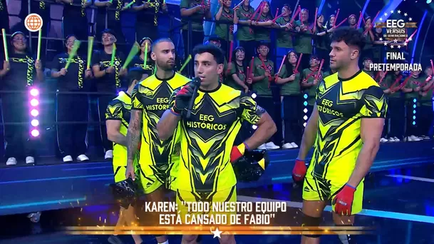 Said Palao se hartó y pidió sanción contra Fabio Agostini tras perjudicarlos. Fuente: AméricaTV Said Palao se hartó y pidió sanción contra Fabio Agostini tras perjudicarlos. Fuente: AméricaTV