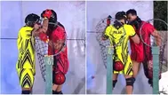 Said Palao se "peleó" con Leandro con jalón de cabellos