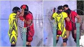  Said Palao peleó con Leandro y se ‘jalaron de los cabellos’ tras victoria del histórico. Fuente: AméricaTV