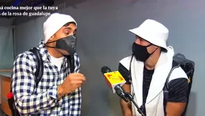 Parodi declaraba acerca de los retos en "Guerra de tik tok". Foto y video: EET