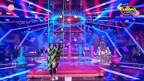 Said iba perdiendo contra Leandro pero le arrebató la campana sobre el final. Fuente: AméricaTV Said iba perdiendo contra Leandro pero le arrebató la campana sobre el final. Fuente: AméricaTV