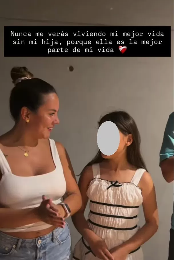 La celebración del cumpleaños de Caetana reunió a Said, Alejandra y Aleska en un momento familiar que llamó la atención. Foto: Instagram