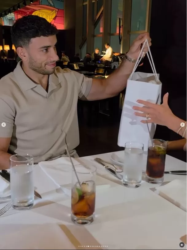 Said Palao sorprende al revelar cuánto gastó por lujosa cartera que regaló a Alejandra Baigorria por su cumpleaños / IG: saidpalao_fit