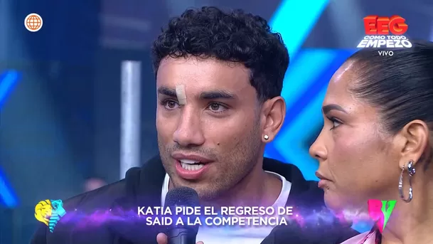 Said Palao reveló gravedad de lesión en la ceja que le prohíbe competir. Fuente: AméricaTV