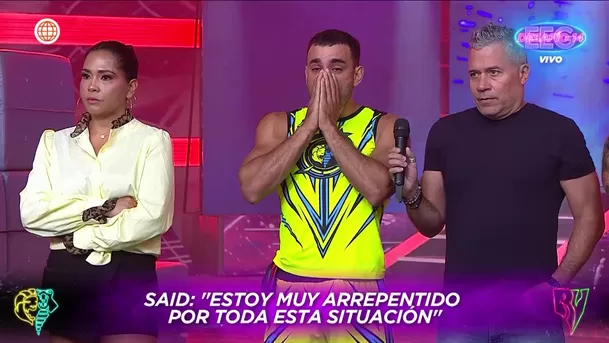 Said se queda sin palabras y rompe en llanto tras pedirle perdón a Alejandra / AméricATV