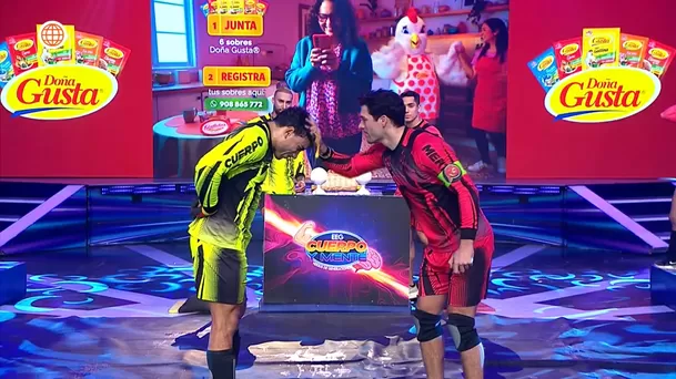 Said Palao y Patricio Parodi tuvieron insólita pelea por un huevazo. Fuente: AméricaTV