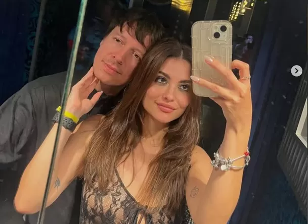 Salim Vera y Claudia Sobenes. Foto: Instagram Salim Vera y Claudia Sobenes. Foto: Instagram