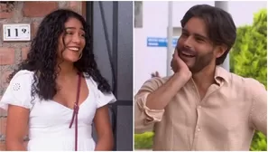 Salvador se quedó embobado al ver a July lista para su primera salida juntos. Fuente: AméricaTV