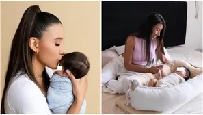 Samahara Lobatón anunció que su bebé salió de UCI con emotiva fotografía junto a su hijo / Instagram