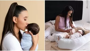 Samahara Lobatón anunció que su bebé salió de UCI con emotiva fotografía junto a su hijo / Instagram