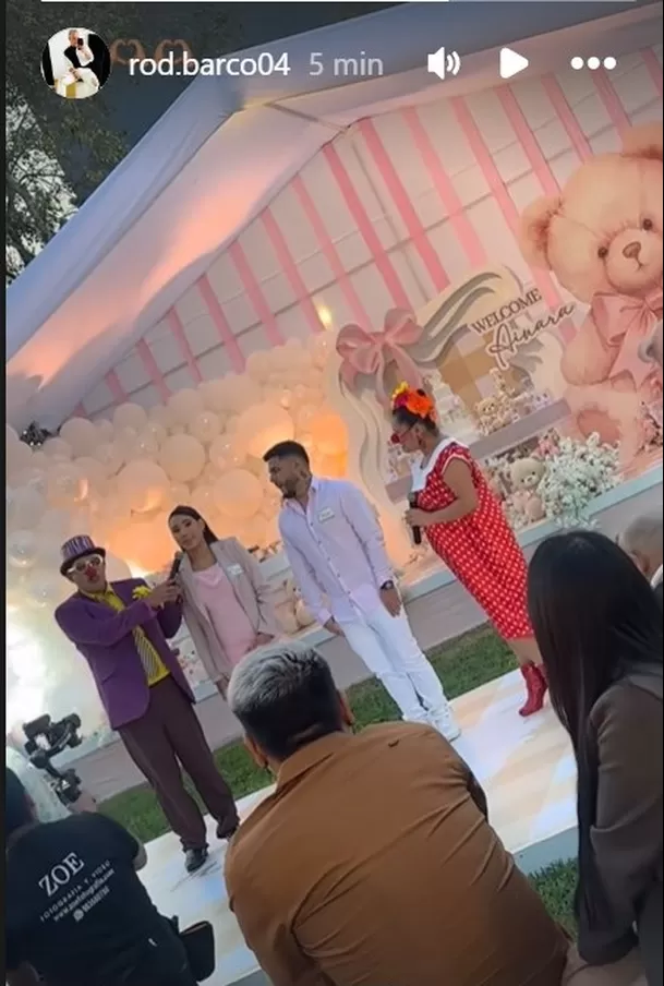 Samahara Lobatón y Bryan Torres celebraron el Baby Shower de su hija Ainara/Foto: Instagram