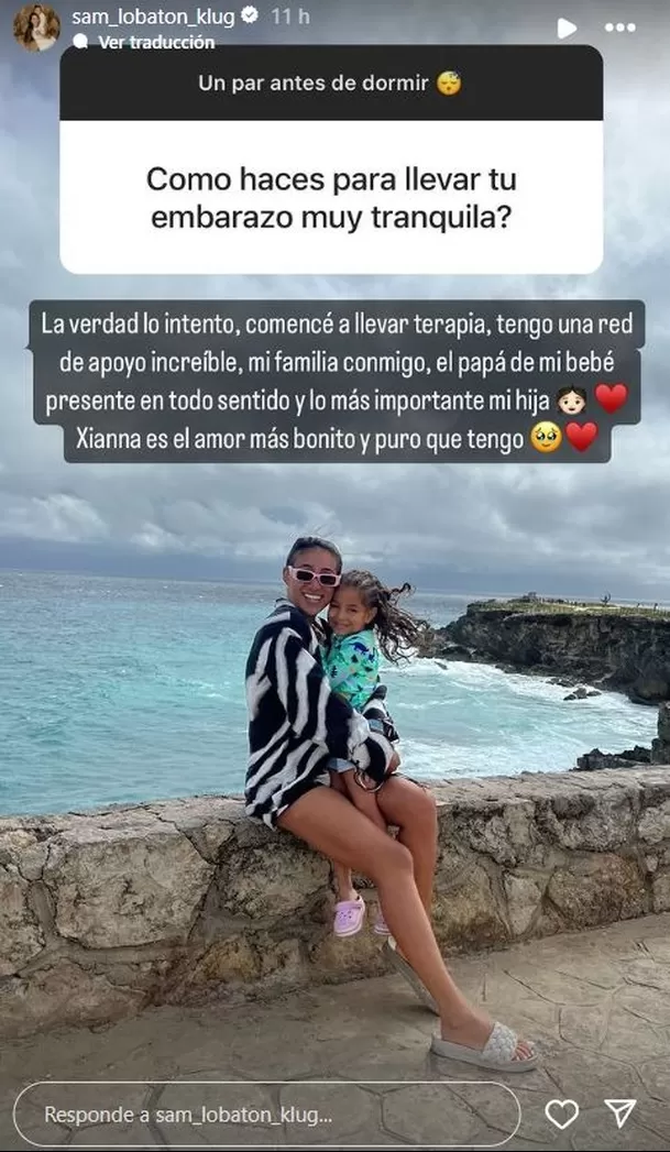 Samahara Lobatón contó que lleva terapia psicológica / Instagram