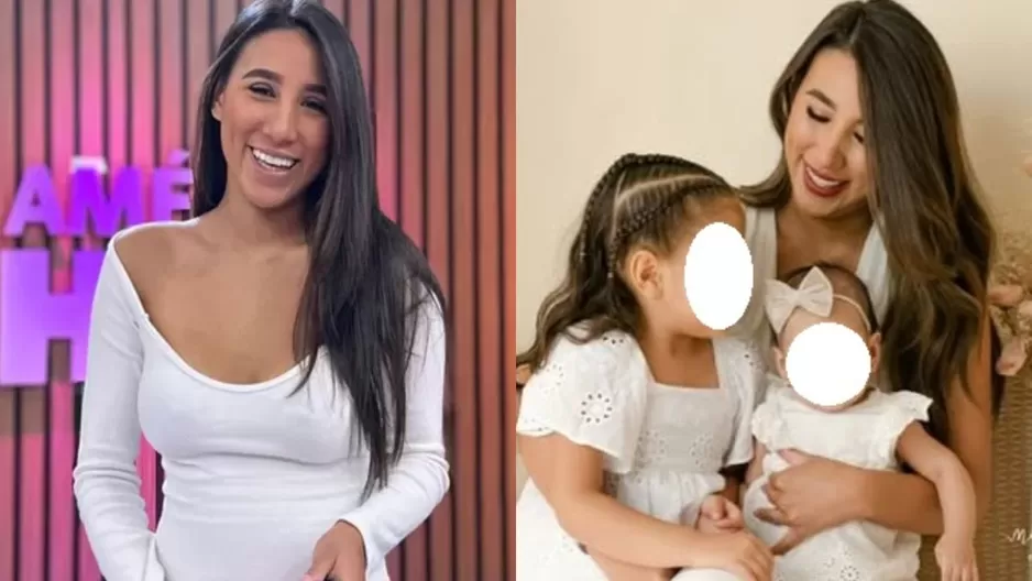 Samahara Lobatón “cuadró” a usuario por comentario sobre sus hijas / Instagram