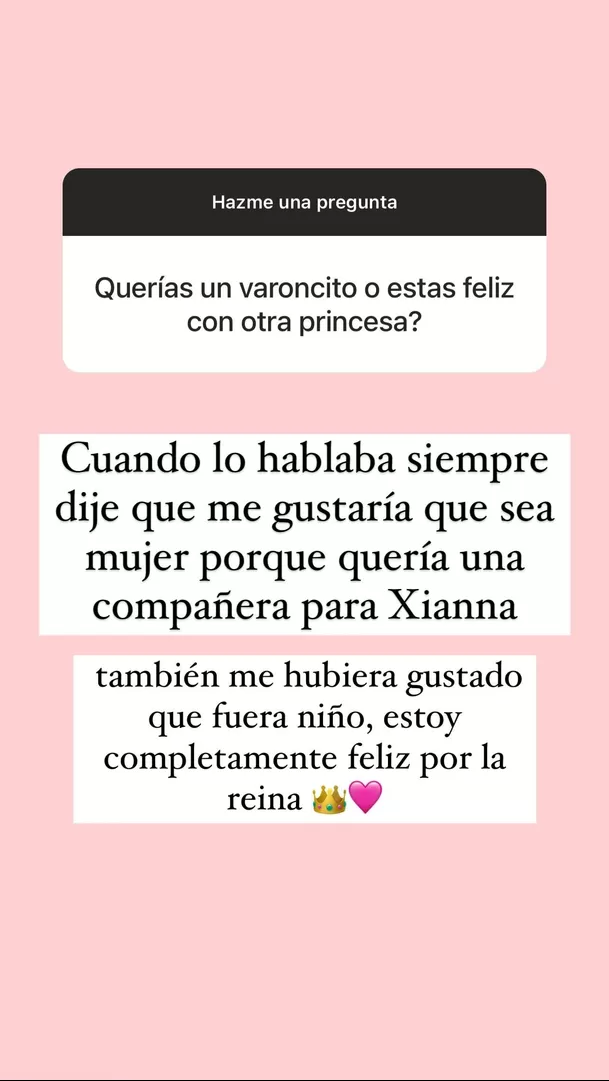 Samahara Lobatón está feliz con la llegada de su segunda bebé/Foto: Instagram Samahara Lobatón está feliz con la llegada de su segunda bebé/Foto: Instagram