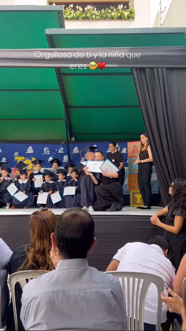 La pequeña Xianna, hija mayor de Samahara Lobatón, terminó el nido / Instagram La pequeña Xianna, hija mayor de Samahara Lobatón, terminó el nido / Instagram