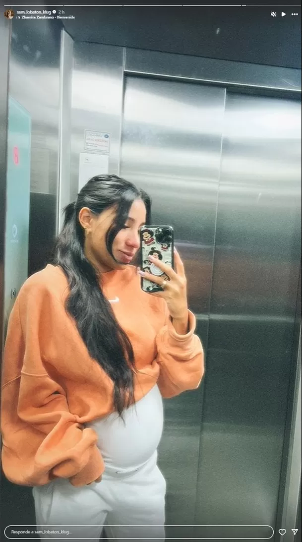 Publicación de Samahara Lobatón en redes sociales. Fuente: Instagram Publicación de Samahara Lobatón en redes sociales. Fuente: Instagram