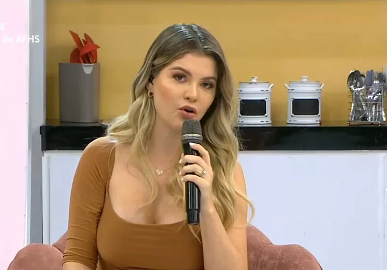 Brunella Horna quedó sorprendida con la respuesta de Samahara Lobatón/ Foto:América Hoy