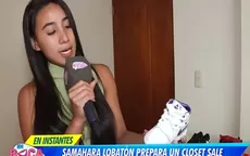 Samahara Lobatón remató zapatillas de su hija Xianna: De 300 dólares a 60 soles  - Noticias de zapatillas