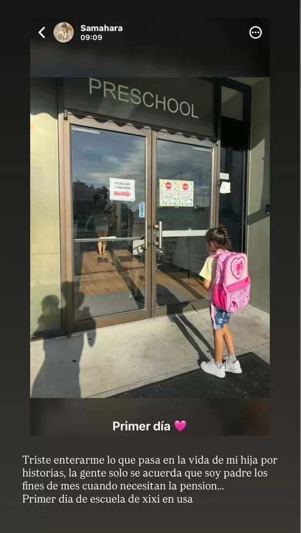 Youna expresó su molestia tras decisión de Samahara Lobatón de matricular a su hija en colegio de Estados Unidos/ Instagram