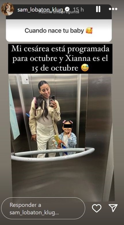 Samahara Lobatón dará a luz en octubre / Instagram